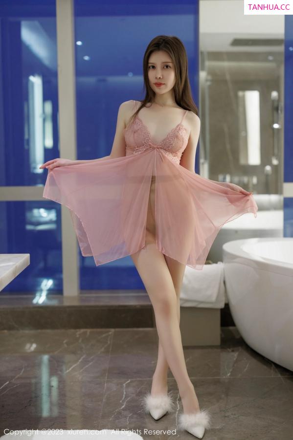 吴雪瑶  [XiuRen]高清写真图 2023.05.06 No.6687 吴雪瑶 睡裙美腿第7张图片